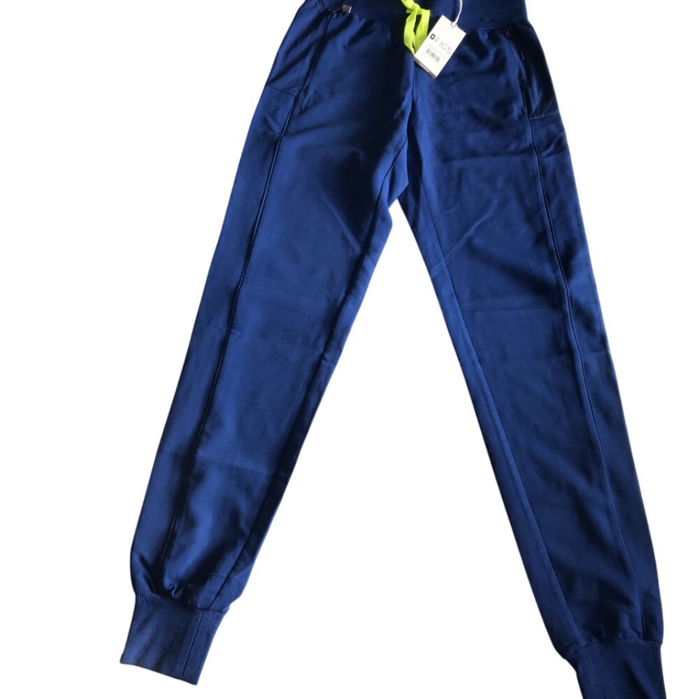 Figs Boston Slim TALL Jogger Scrub Pants in Electric Blue XXS/2XS TALL PO# 2094